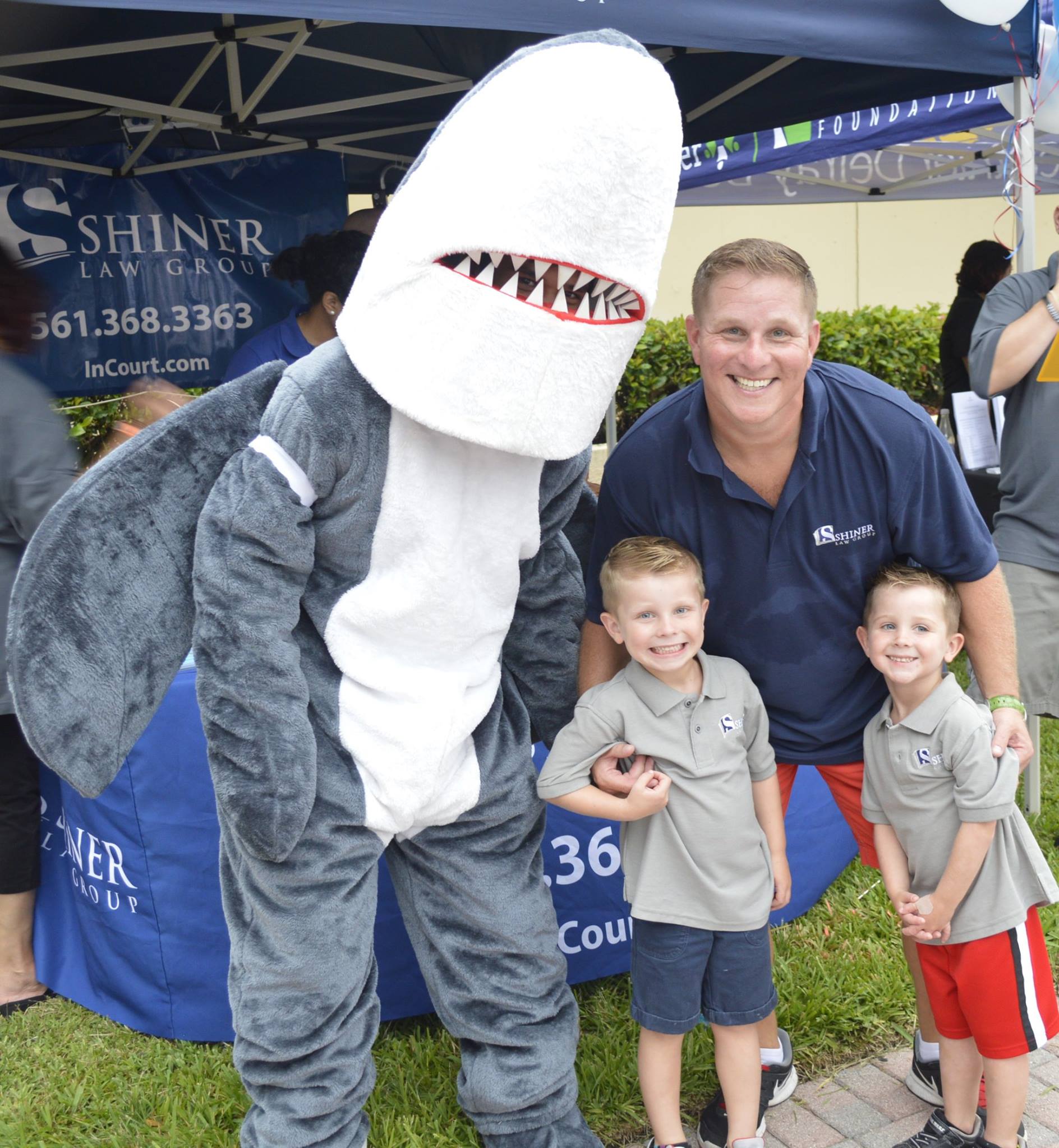 David Shiner at a community event